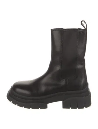 Pre-owned Ash Leather Boots In Black
