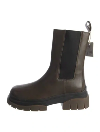 Pre-owned Ash Leather Chelsea Boots In Brown