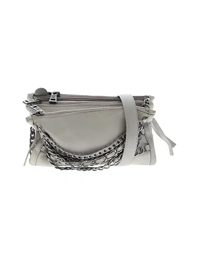 Pre-owned Ash Leather Crossbody Bag In Gray