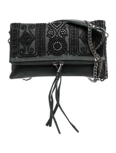 Pre-owned Ash Leather Crossbody Bag In Gray
