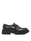 Ash Miracle Loafers In Calf Leather In Black