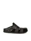 Ash Leather Sandals