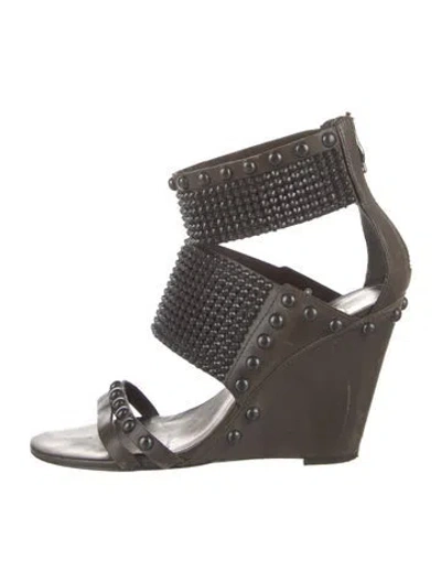 Pre-owned Ash Leather Sandals In Brown