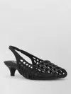 Ash Enji Cage-construction Slingback Pumps In Black