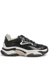 Ash Addict Sneaker In Black Nubuck In Black