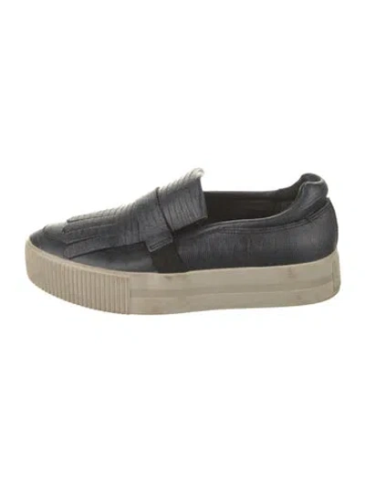 Pre-owned Ash Leather Sneakers In Neutral