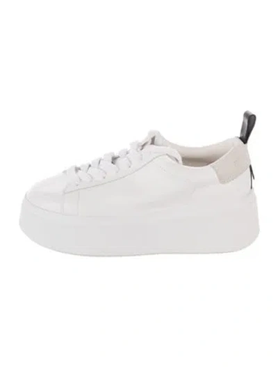 Pre-owned Ash Leather Sneakers In White