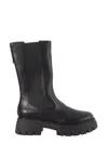 Ash Women's Lennox Wingtip Block Heel Combat Boots In Brown
