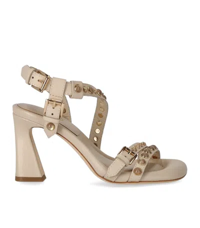 ASH LENNOX OFF-WHITE HEELED SANDAL