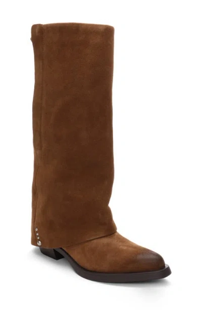 Ash Lewis Knee High Boot In Land