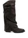 Ash Liam Buttoned Leather Boots In Multi