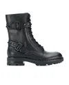 Ash Logo Boots In Black