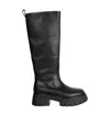 Ash Logo Boots In Black