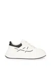 Ash Logo-patch Sneakers In White