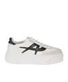 Ash Instant Leather Sneakers In White