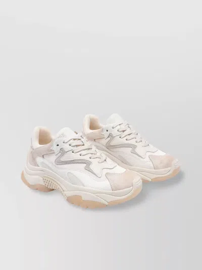 Ash Low Top Sneakers Chunky Sole In Beige
