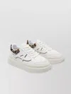 Ash Low Top Sneakers Leopard Print In White