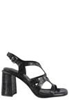 Ash Luna Sandal In Black