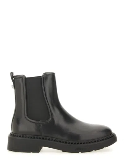 Ash Madison Ankle Boot In Black