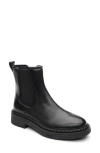 Ash Madison Ankle Boot In Black
