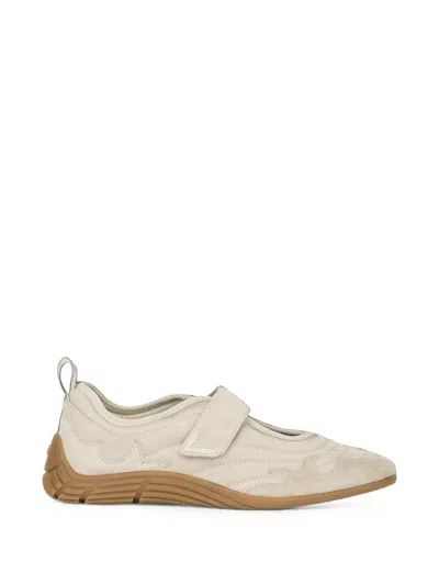 Ash Magda Touch-strap Low-top Sneakers In Neutral