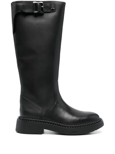 ASH MANDEVILLE01 HIGH BOOTS,MANDEVILLE01 BLACK