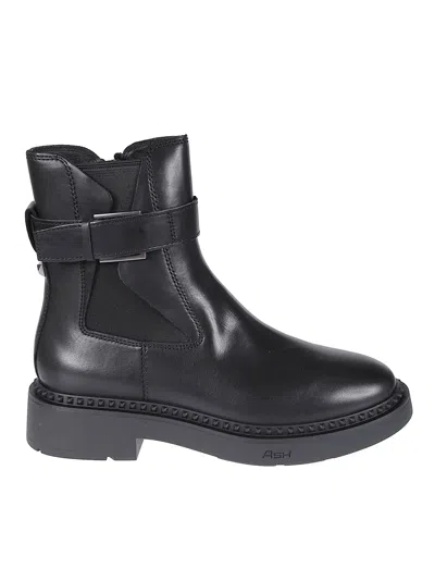 Ash Margot Ankle Boots In Black