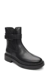 Ash Margot Moto Bootie In Black