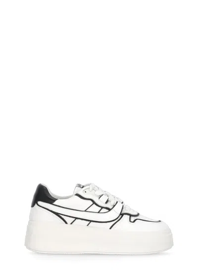 Ash Match Bis Sneakers In White