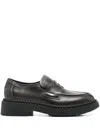 Ash Medusa Loafers In Black