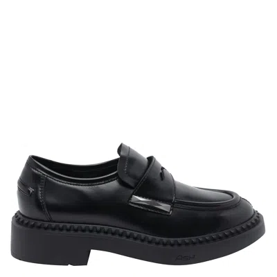 Ash Medusa Loafers In Black