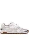 Ash Metallic Leather Sneakers