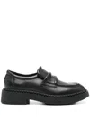 Ash Miracle Loafers In Calf Leather In Black