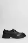 Ash Miracle Loafers In Calf Leather In Black