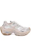 Ash Sporty Sneakers With Mesh Upper And Chunky Sole