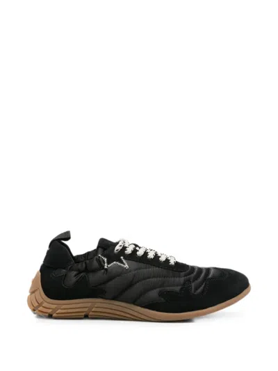 Ash Miura Lace-up Sneakers In Black