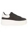 Ash Thick Sole And Low-cut Casual Shoes In Bistro/gardenia
