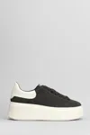 Ash Thick Sole And Low-cut Casual Shoes In Black
