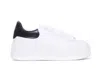 Ash Moby White And Black Sneaker In White