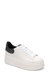 Ash Round Head Low-cut Casual Shoes In White/ Black