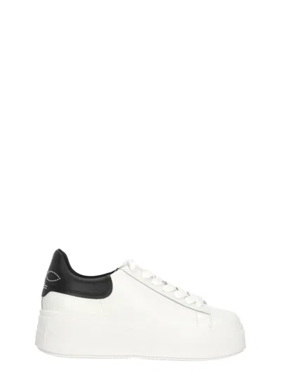 ASH MOBY STUDS SNEAKERS WITH METALLIC ACCENTS AND PLATFORM SOLE