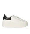 Ash Woman Sneakers White Size 8 Calfskin In White