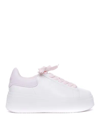 Ash Moby Be Kind Platform Sneaker In White
