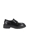 Ash Miracle Round Head Loafers In Black