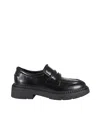 Ash Miracle Round Head Loafers In Black
