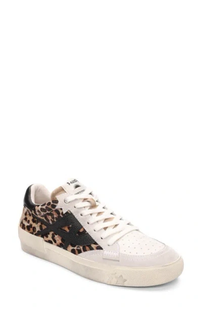Ash Moonlight Genuine Calf Hair Sneaker In Cheetah Calf Hair