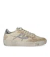 Ash Moonlight Glitter Beige Sneaker In Beige