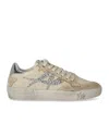 Ash Moonlight Glitter Beige Sneaker In Multi