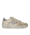 Ash Moonlight Glitter Beige Sneaker In Neutrals