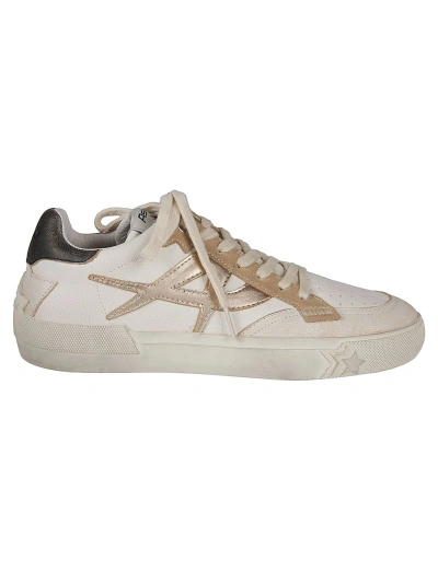 Ash Moonlight Sneakers In Beige/white/biscotti